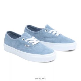 Vans Peru NBDZ4643 azul | Vans zapatos auténticos de gamuza de cerdo