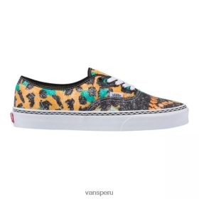 Vans Peru NBDZ464423 multi-marrón | Vans x crayola zapatos de skate auténticos para hombre zapatillas bajas informales