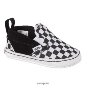 Vans Peru NBDZ464489 negro | Vans zapatos de cuna baby v para niños sin cordones
