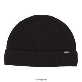 Vans Peru NBDZ464499 negro | Vans gorro con puño poco profundo para hombre