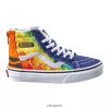 Vans Peru NBDZ464517 Crayola mashup derretido | Vans x crayola zapatos de skate pre-escolares sk8 para niños zapatillas de deporte con cremallera superior baja para niños