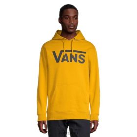 Vans Peru NBDZ464597 amarillo dorado | Vans sudadera con capucha clásica para hombre