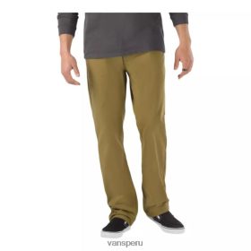 Vans Peru NBDZ464627 nutria | Vans pantalones relajados chinos auténticos para hombre