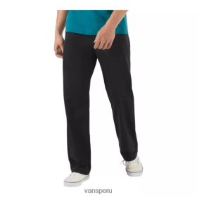 Vans Peru NBDZ464631 negro | Vans pantalones sueltos chinos auténticos para hombre