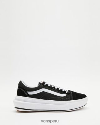 Vans Peru NBDZ464661 blanco y negro | Vans vieja escuela abierta cc - unisex