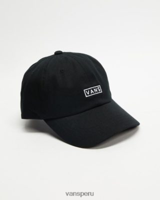 Vans Peru NBDZ464709 negro | Vans gorra jockey con visera curva