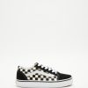Vans Peru NBDZ464725 blanco y negro | Vans cheque primario old skool - niños
