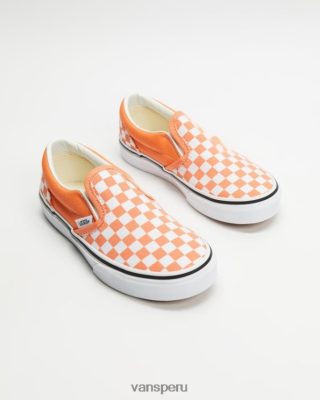 Vans Peru NBDZ464821 melón blanco verdadero | Vans zapatillas sin cordones clásicas - niños - jóvenes
