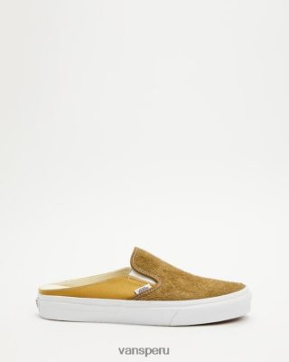 Vans Peru NBDZ464829 ante peludo butternut | Vans mules clásicos sin cordones - unisex