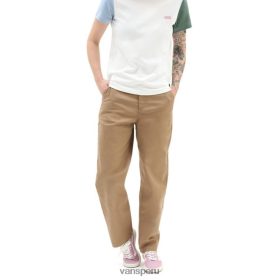 Vans Peru NBDZ46485 marrón | Vans pantalones chinos auténticos para mujer
