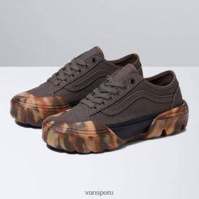 Vans Peru NBDZ4649 gris | Vans zapatos modulares cónicos old skool