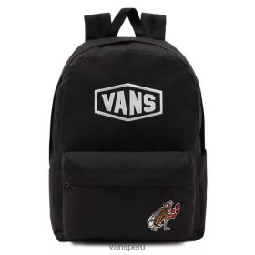 Vans Peru NBDZ46549 negro | Vans mochila checkerboard research old skool iii