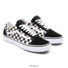 Vans Peru NBDZ465 blanco y negro | Vans zapatos old skool cuadros primarios