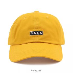 Vans Peru NBDZ46625 amarillo-naranja | Vans gorra jockey con visera curva