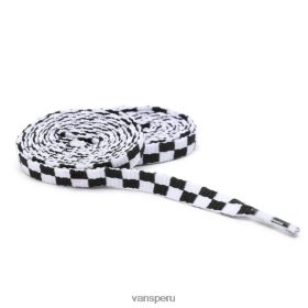 Vans Peru NBDZ46723 blanco y negro | Vans cordones 45''