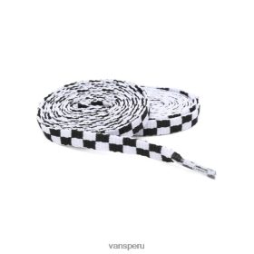 Vans Peru NBDZ46727 blanco y negro | Vans cordones 54''