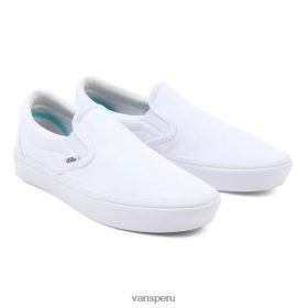 Vans Peru NBDZ46785 blanco | Vans zapatos cómodos sin cordones