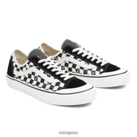 Vans Peru NBDZ46811 blanco y negro | Vans zapatos estilo 136 decon vr3 sf